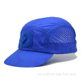 Benutzerdefinierte 5 Panel Blue Mesh Camper Cap